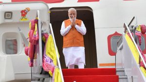 PM Modi arrives in Bangkok for ASEAN, East Asia, RCEP summits.