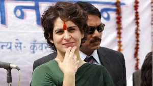 Priyanka Gandhi accuses BJP of trying to repeat Karnataka game in Maharashtra.