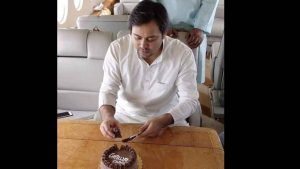 Tejashwi hits back at critics after backlash over birthday celebrations on private jet.