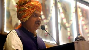 Maharashtra: Devendra Fadnavis attends meeting of BJP MLAs over farmers' plight, Citizenship Amendment Act