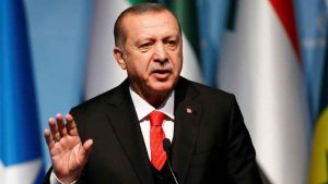 Recep Tayyip Erdogan says Turkey not to take more Syrian refugees alone.