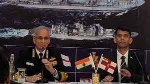 Navy Chief Admiral Karambir Singh warns China to take clearance to operate in Indian Ocean.