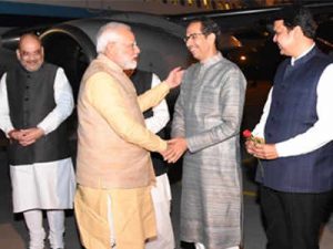 Uddhav Thackeray meets PM Modi for first time after becoming Maharashtra CM