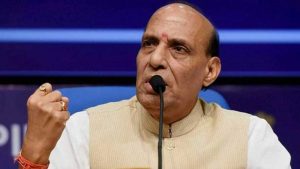 Belligerent statements, incitements to anti-India violence by Pakistan not conducive to peace: Rajnath Singh.