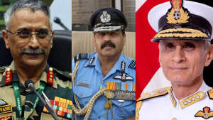 56th NDA to defence chiefs: Journey of Lt Gen Naravane, ACM RKS Bhadauria and Admiral Karambir Singh.