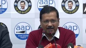 Delhi CM Arvind Kejriwal slams BJP MP Parvesh Verma, asks if working for people makes him a terrorist.