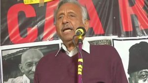 Congress leader Mani Shankar Aiyar joins anti-CAA protesters at Shaheen Bagh, sparks row with 'killers' remark.