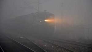 Low visibility hits rail traffic, 15 trains running late in Northern Railway region.