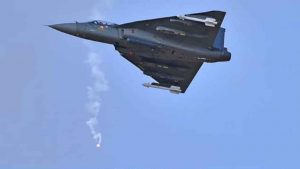 India's LCA Navy Tejas lands on INS Vikramaditya, achieves a unique milestone.