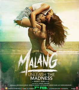 Disha Patani and Aditya Roy Kapur steal a kiss on 'Malang' new poster.