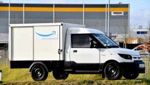 Amazon orders electric vans from Deutsche Post's StreetScooter.