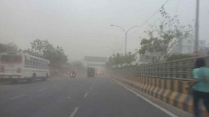 Strong winds likely to improve AQI in Delhi on Friday.