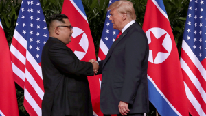 I think North Korea's Kim is a 'man of his word': US President Donald Trump.