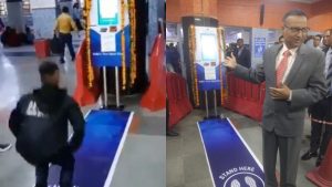 Fitness machine can get you a free platform ticket at Delhi’s Anand Vihar Railway Station