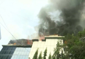 Fire breaks out at Rolta Technology Park building in Mumbai's Andheri East 