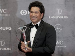 Lifting World Cup was the proudest moment of my life: Sachin Tendulkar after winning Laureus Award