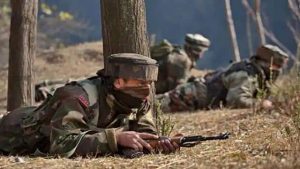 2 terrorists killed in Baramulla's Naugam sector in Jammu and Kashmir; 2 AK-47, warlike stores recovered