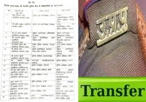 योगी सरकार ने किए 15 IPS अधिकारियों के तबादले, कानपुर ACP झांसी ट्रांसफर