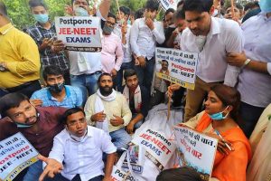 JEE & NEET aspirants across the, India's continue to protest on social media & demanding the postponement of exams 