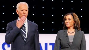 Democratic Party's presidential nominee Joe Biden praises tough Kamala Harris in Democratic nomination acceptance speech