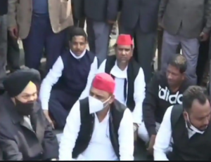 Dilli Chalo protest Live: Akhilesh Yadav stopped from going to Kannauj, several SP workers detained