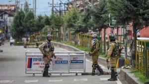 Terrorists hurl grenade at security forces at Tral bus stand in Jammu and Kashmir's Pulwama; several injured