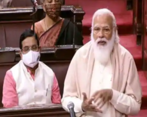 PM Narendra Modi gets emotional as he bids farewell to outgoing Rajya Sabha MPs