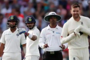 India vs England 1st Test: James Anderson twin strikes dent hosts chances, Kohli battles