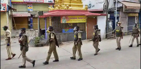 14-day lockdown begins in Karnataka from today, intra-state travel banned, only 50 guests allowed at weddings