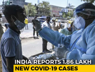 COVID-19 cases decline, India reports 1.86 lakh new cases in single-day, lowest in past 44 days