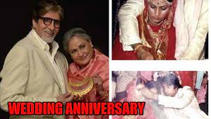 Amitabh Bachchan shares unseen wedding pics with wife Jaya Bachchan, thanks fans for anniversary wishes!bu8