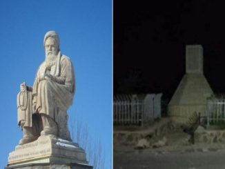 Years after Bamiyan Buddhas, Taliban destroy statue of Hazara leader Abdul Ali Mazari as they seize power in Afghanistan