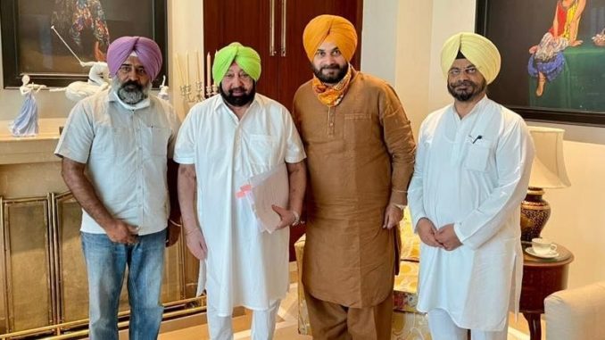 Ahead of 2022 polls, CM Amarinder meets Sidhu to set up panel for 'better coordination'