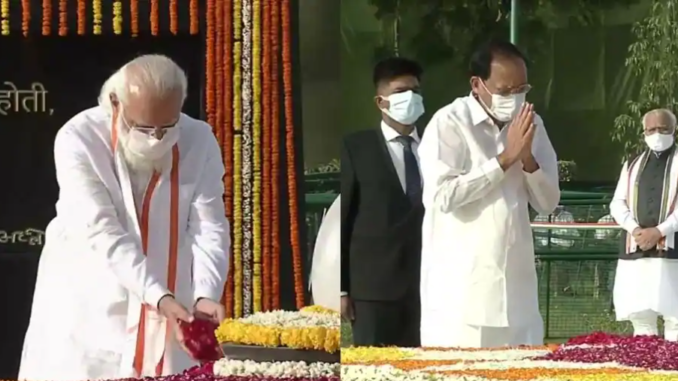 PM Narendra Modi, VP Venkaiah Naidu pay tribute to Atal Bihari Vajpayee on his death anniversary