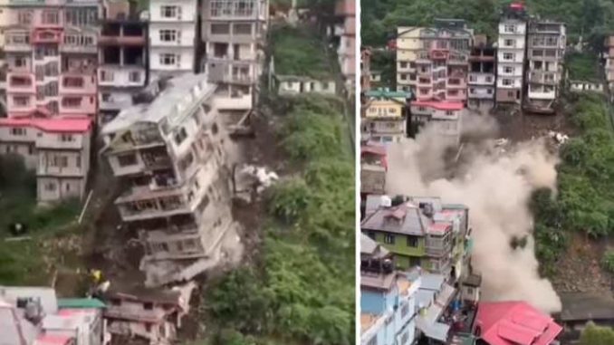 Shocking: सिर्फ 3 सेकंड में धराशायी हो गई 5 मंजिला इमारत, पलभर में उजड़ा सैकड़ों लोगों का आशियाना