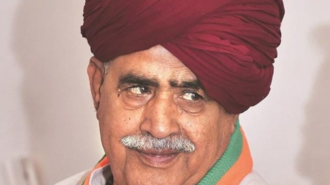 Kirori Singh Bainsla, face of Gurjar quota stir in Rajasthan, passes away