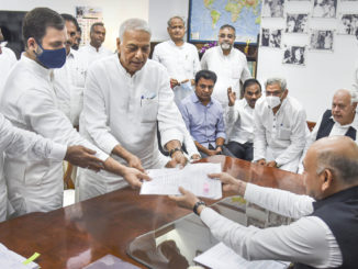 Presidential Polls 2022: Yashwant Sinha, Opposition's candidate, files his nomination papers