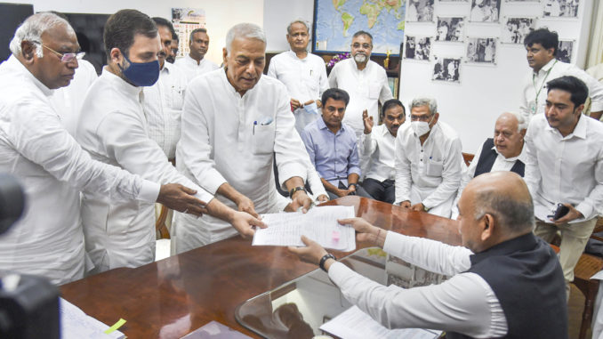 Presidential Polls 2022: Yashwant Sinha, Opposition's candidate, files his nomination papers