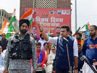 BJP leader Tejasvi Surya visits Srinagar, says Article 370 was a cultural, psychological 'barrier' in India's integration