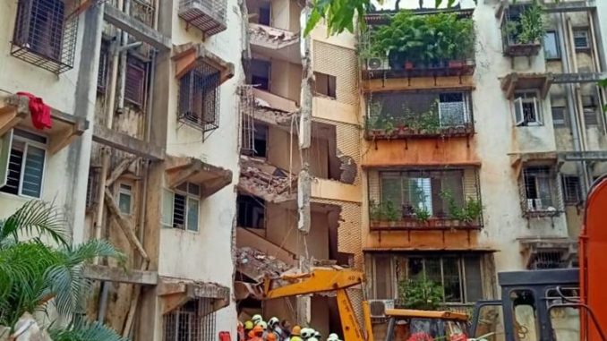 Five storey building in Mumbai’s Borivali West collapses; no casualties reported