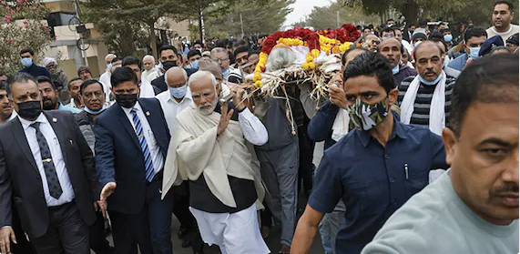 PM Modi's Mother Heeraben Dies At 99 In Ahmedabad