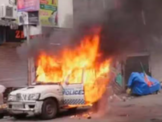 Bihar cops allegedly assault farmers sleeping at home; violent protests erupt in Buxar, police van set on fire