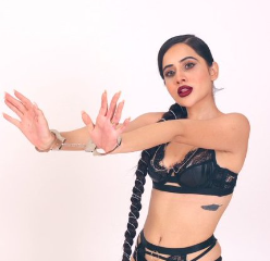 'Handcuffed' Urfi Javed shows off her sultry dance moves in a black monokini, hits back at haters - Watch