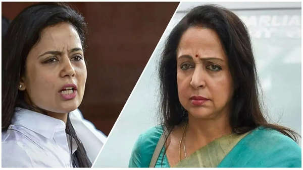 'Should Control Their Tongue': BJP's Hema Malini on TMC MP Mahua Moitra's Offensive Remark in Lok Sabha