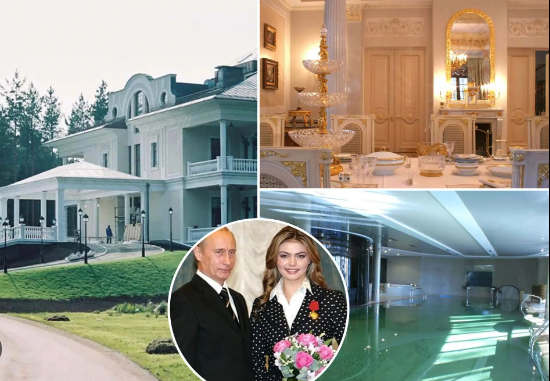 Russian President Vladimir Putin Lives In USD 120 Million Palace With Gymnast Girlfriend