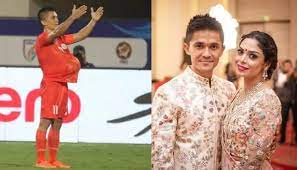India Captain Sunil Chhetri’s Pregnant Wife Sonam Bhattacherjee Jumps In Joy As Husband Scores In Penalty Shootout Vs Kuwait In SAFF Championship Final