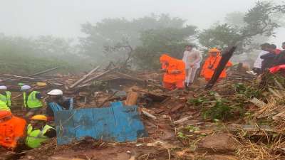 Raigad Landslide: NDRF Recovers 22 Bodies, Search And Rescue Operation Continues Amid Orange Alert For Maharashtra District