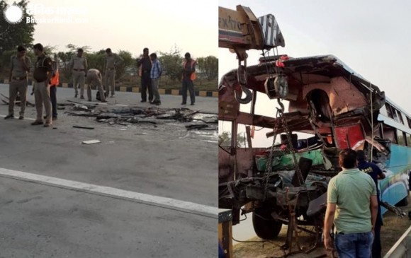 Yamuna Expressway Accident: टूरिस्ट बस का कहर, टप्पल में हादसे के बाद घायलों की मदद कर रहे तीन युवकों को रौंदा