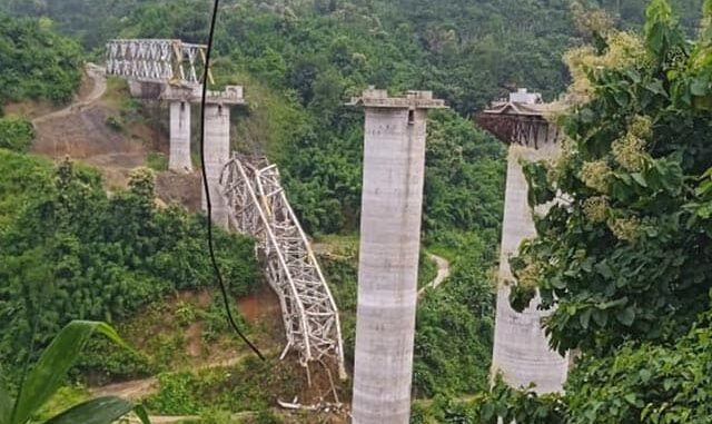 17 Workers Killed, Many Trapped After Under-Construction Railway Bridge Collapses In Mizoram