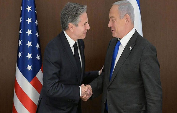 US Foreign Minister Antony Blinken Arrives In Tel Aviv Amid Israel-Hamas War